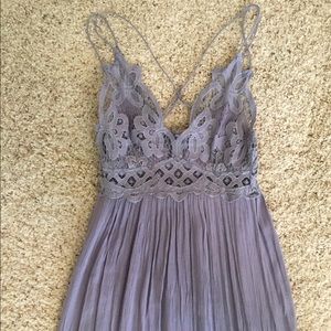 Free People Adella Maxi Slip Dress
